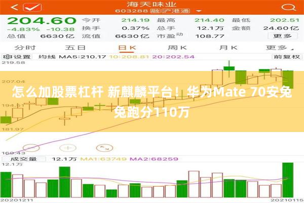 怎么加股票杠杆 新麒麟平台！华为Mate 70安兔兔跑分110万