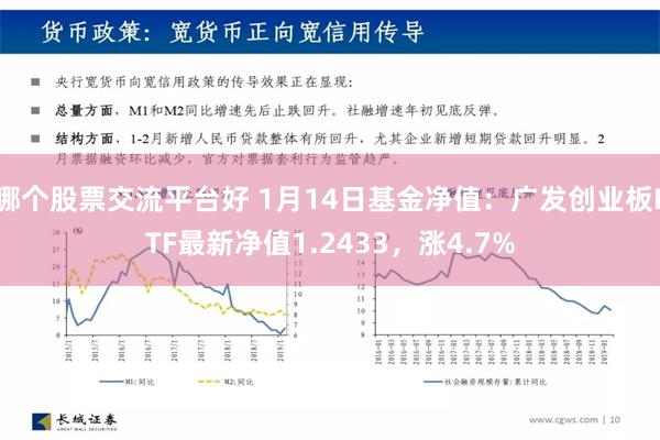 哪个股票交流平台好 1月14日基金净值：广发创业板ETF最新净值1.2433，涨4.7%