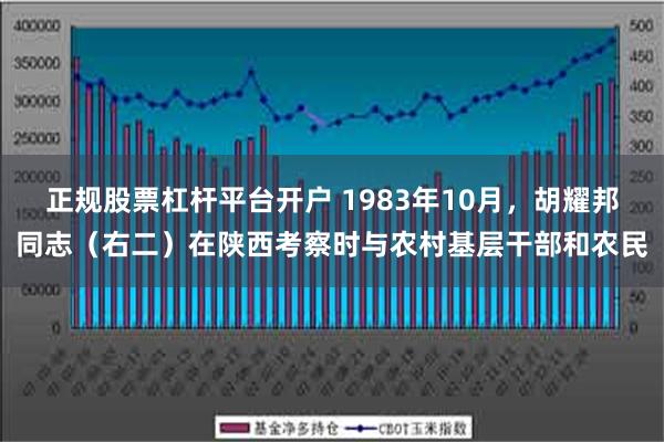 正规股票杠杆平台开户 1983年10月，胡耀邦同志（右二）在陕西考察时与农村基层干部和农民